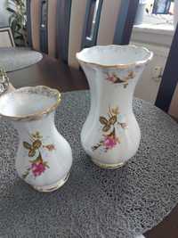 Porcelana Chodzież,wazon,świecznik