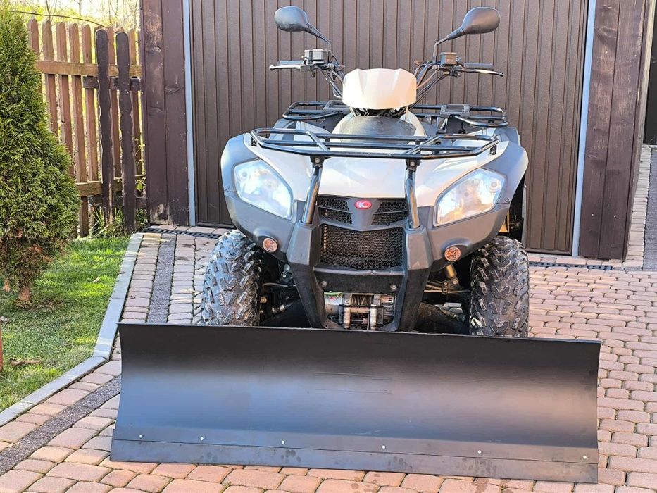 Kymco mxu 500 .homolgacja l7e.pług