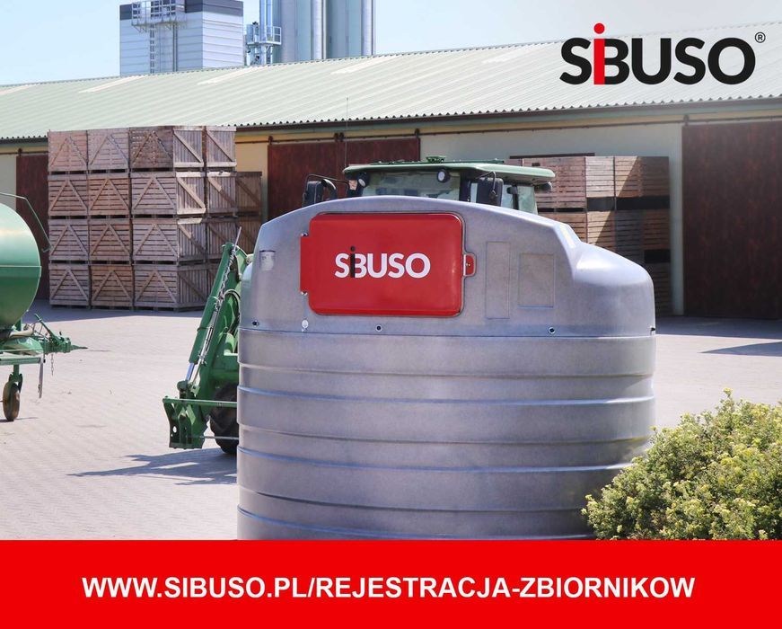 Zbiornik do diesla oleju napędowego do paliwa ON SIBUSO 5000L