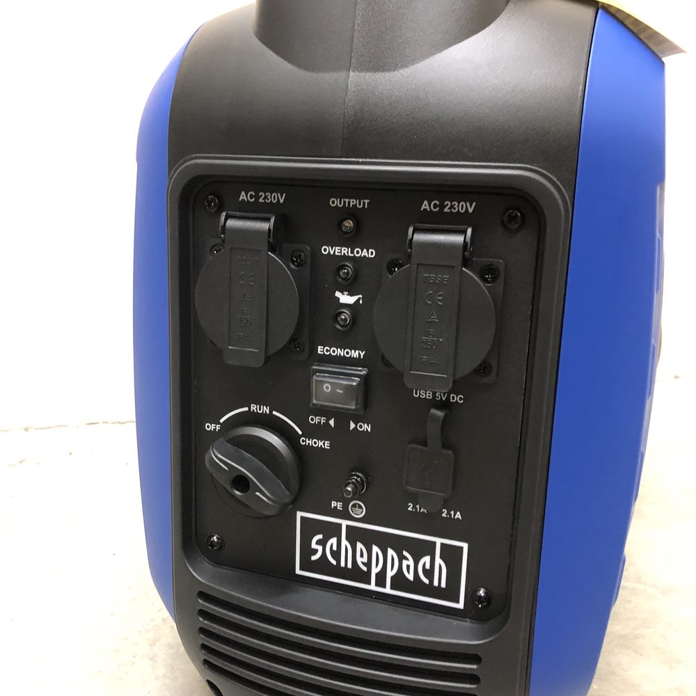 Генератор бензиновий інверторний Scheppach SG2500I до 2 кВт