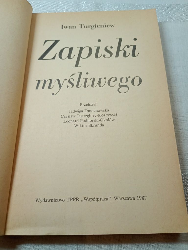 Zapiski myśliwego. Iwan Turgeniew