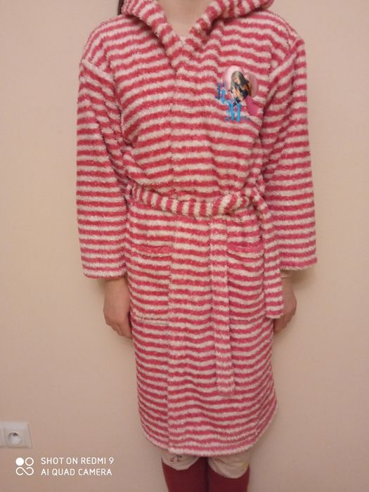 Szlafrok dziewczęcy 146-152