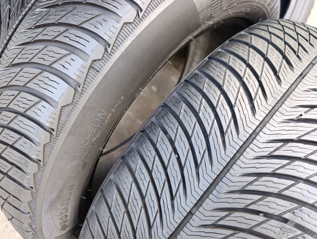 Opony zimowe Michelin alpin 5 SUV para z Niemiec 2021r 2 x 7,5 mm