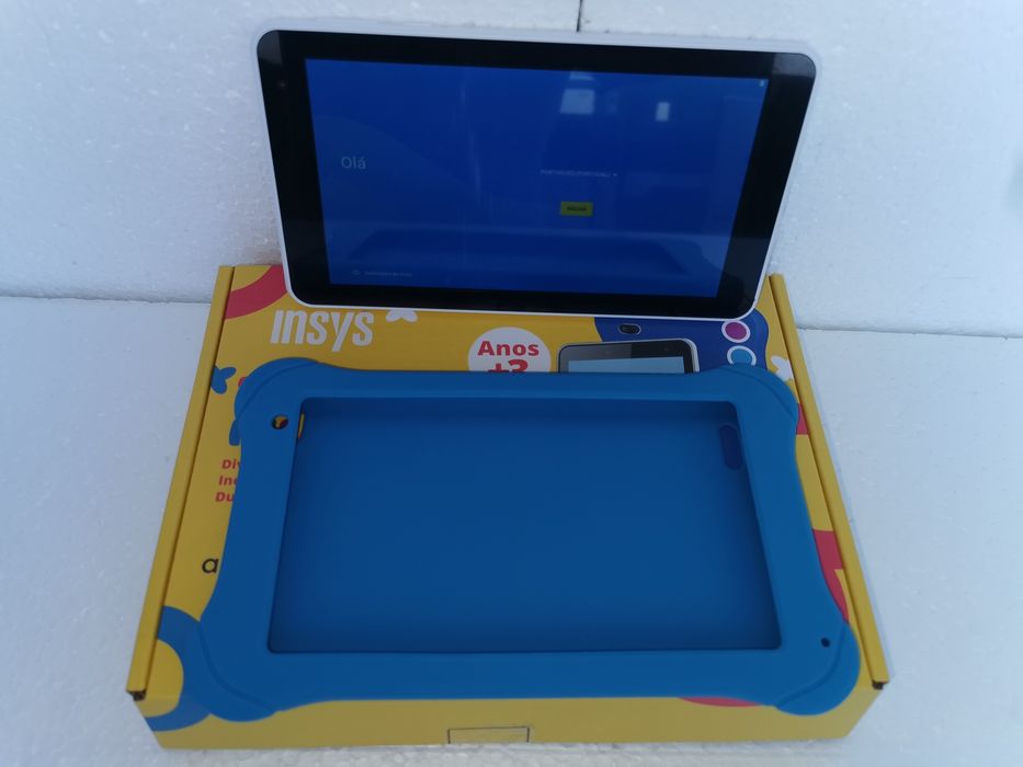 Tablet 7" Infantil com capa