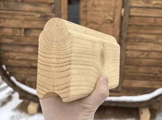 Sauna beczka 3,4 m Quatro z przedsionkiem zamkniętym + piece