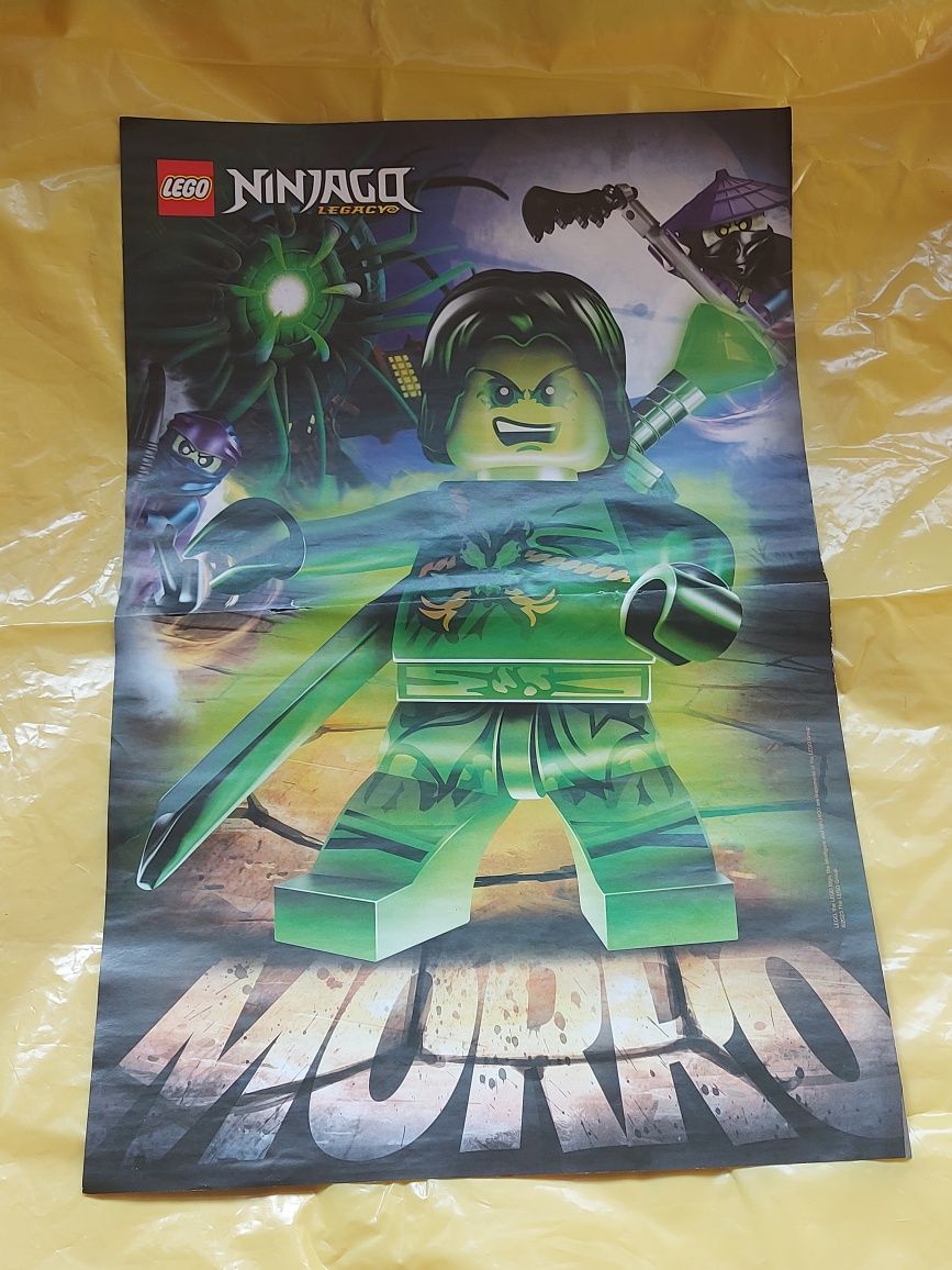 Plakat dwustronny Lego Ninjago 2023rok