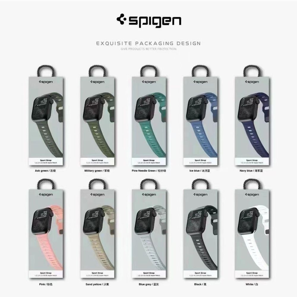 Ремінець ремешок чехол Spigen для Apple Watch 42 44 45 46 Ultra 49