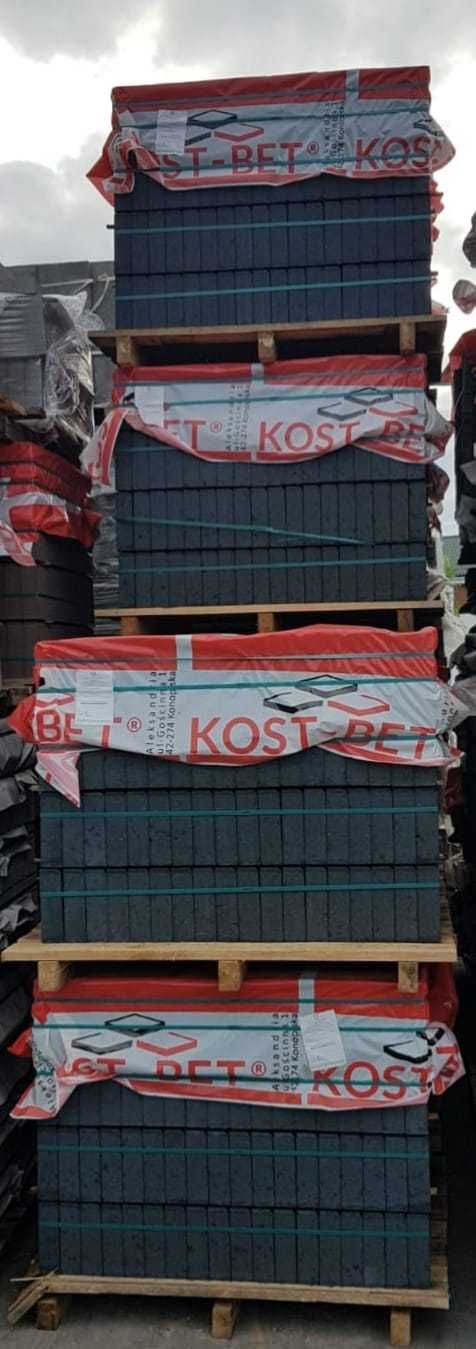 Obrzeże Betonowe 6x20cm Grafit KOST-BET 14,40zł/brutto Maj