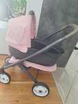 Wózek dla lalek spacerowy + gondola maxi cosi
