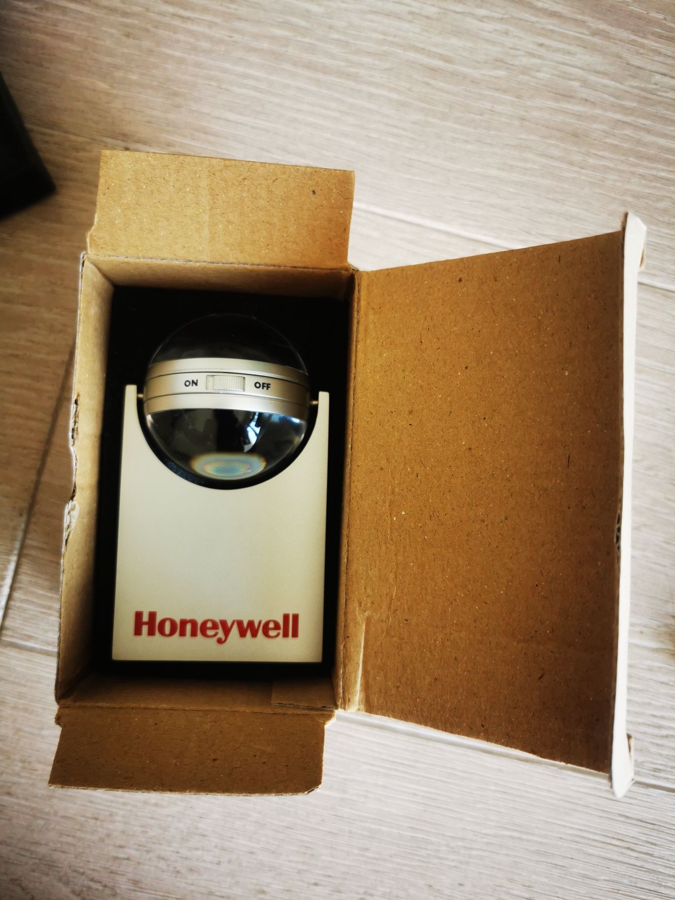 Ramka na zdjęcie szklana kula świecąca nowa na baterie Honeywell