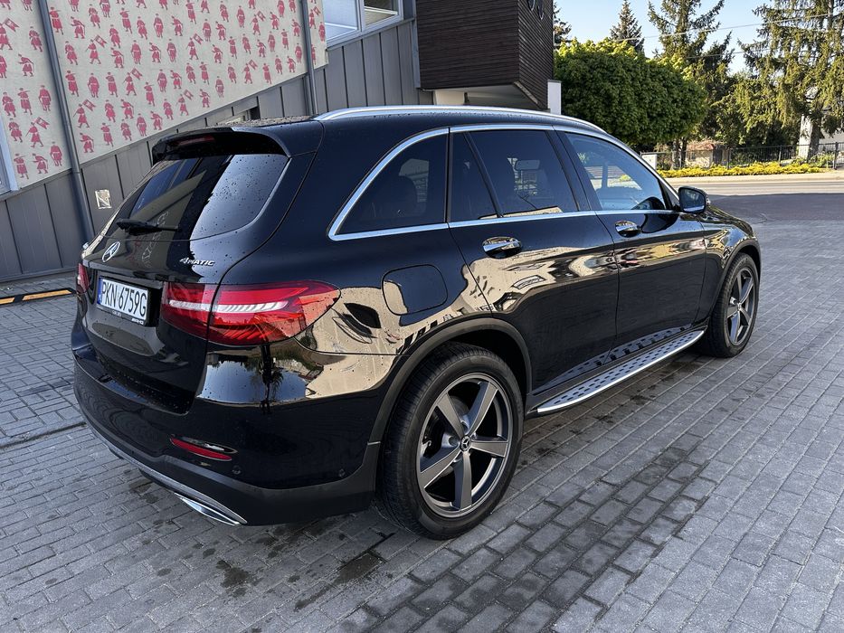 Mercedes Glc 350d AMG bogate wyposażenie