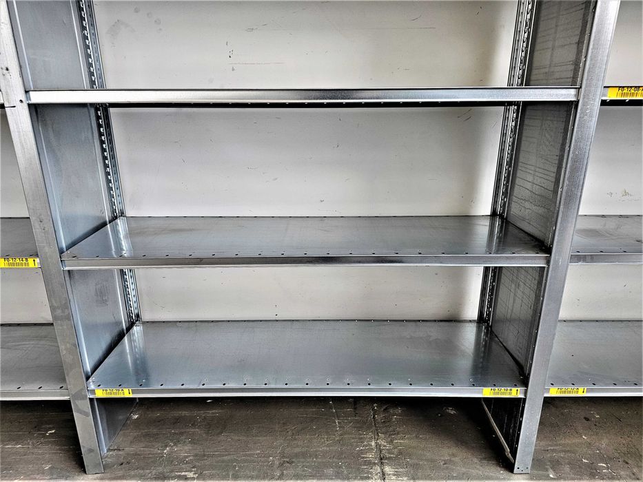 Regał Magazynowy 40x230x393/18p Metalowy Półkowy Ocynk Garaż Warsztat