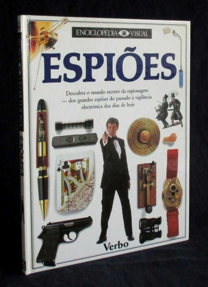 Livro Espiões Enciclopédia Visual Verbo