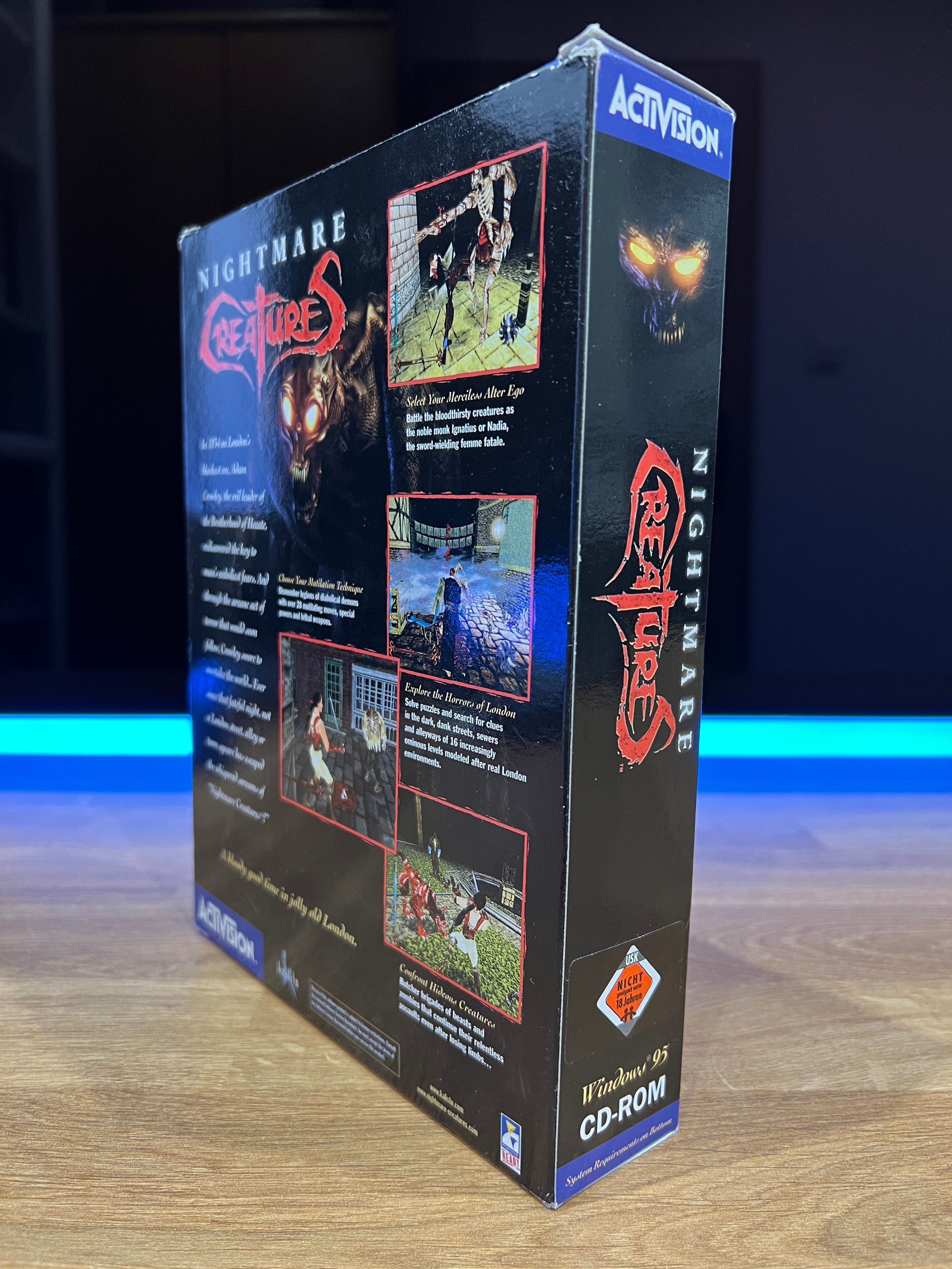 Nightmare Creatures (PC EN 1997) Big Box kompletne premierowe wydanie