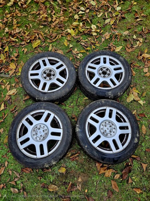 Felgi Aluminiowe 16 + opony letnie golf 4