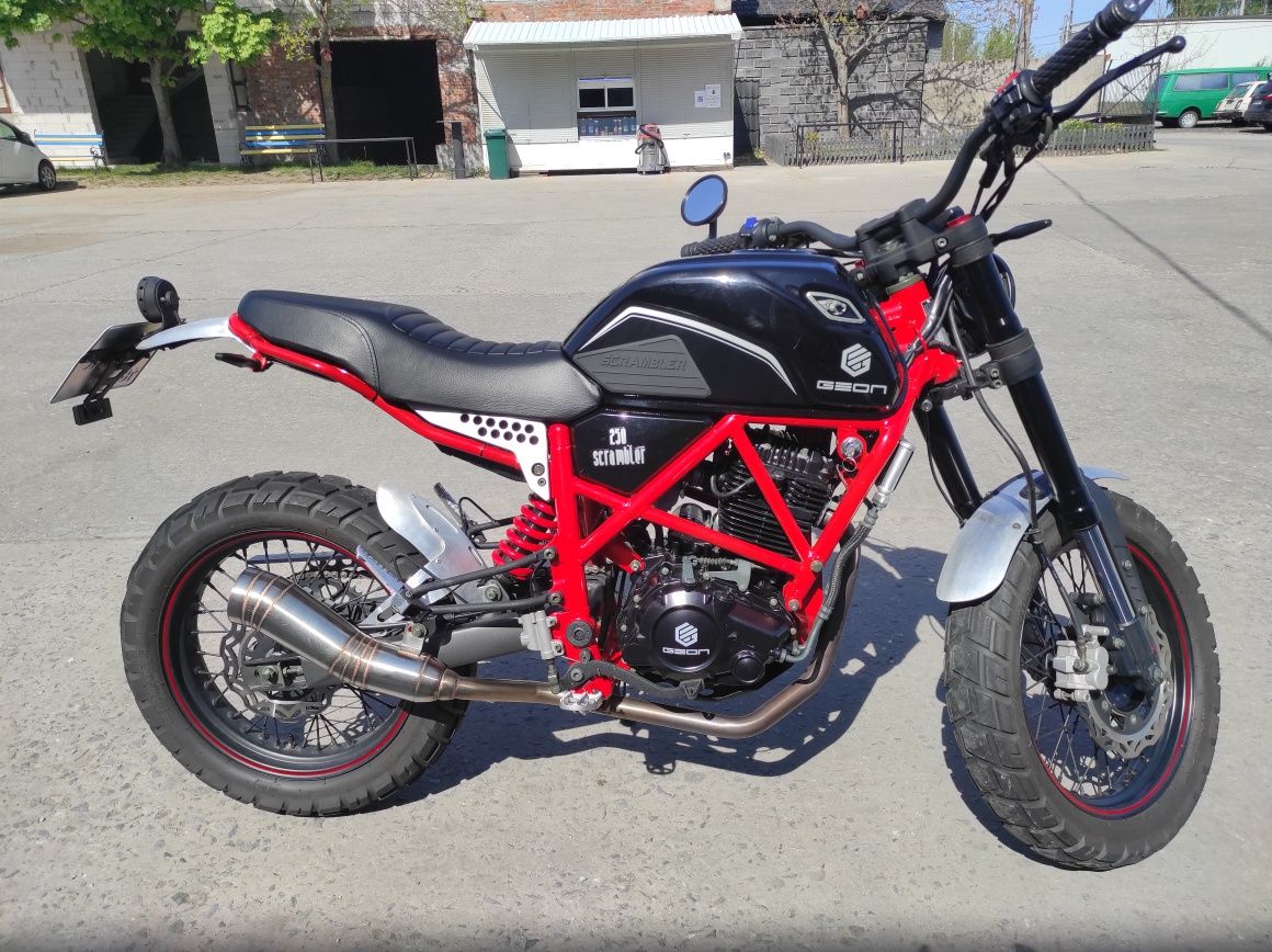 Продам мотоцикл Geon Scrambler 250