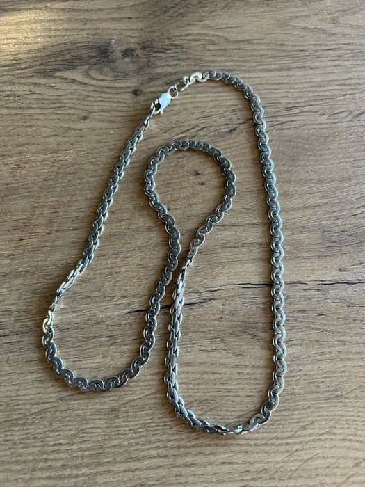 Łańcuszek srebrny męski 925 – solidny, 34,8 g
