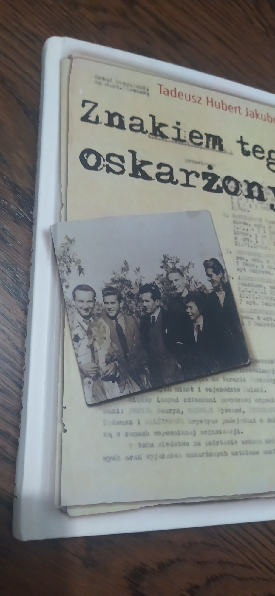 Tadeusz Hubert Jakubowski Znakiem tego oskarżony