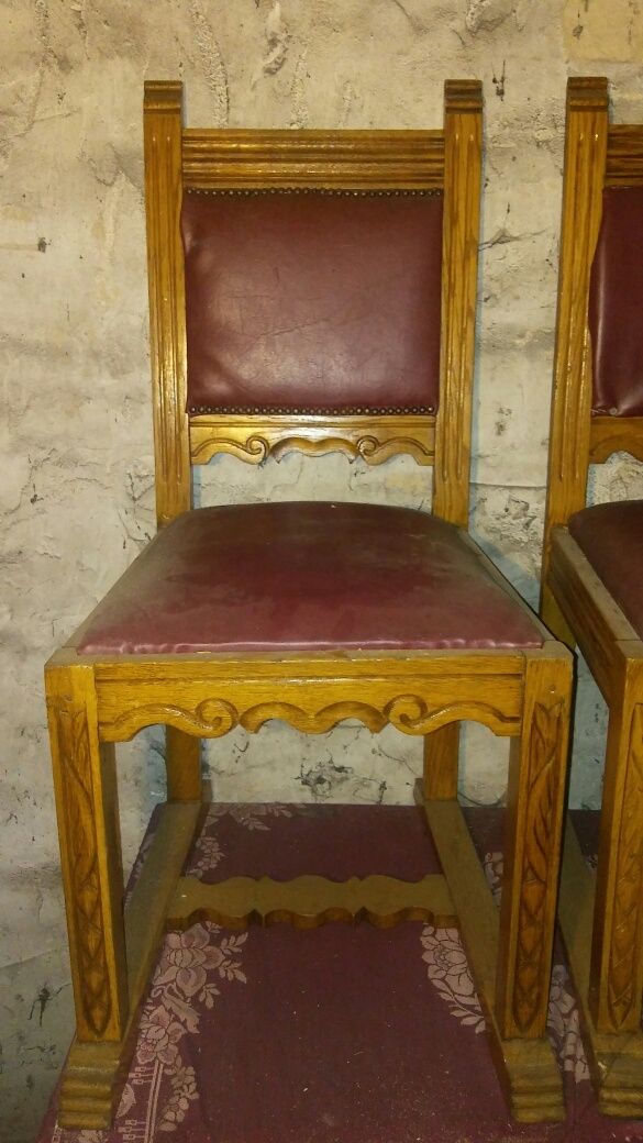 Stare krzesła 4 sztuki
