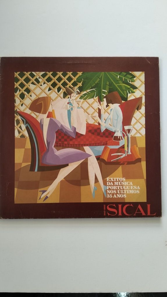 Sical - Êxitos Da Música Portuguesa Nos Últimos 35 Anos-Disco Vinil LP