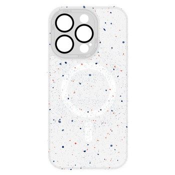 Tel Protect Magnetic Splash Frosted Case do Iphone 15 Plus Biały