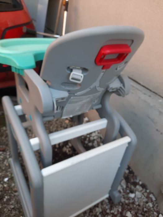 Krzesełko do karmienia dziecka niemowlaka stolik+ krzesło Baby Design