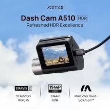 Відеореєстратор автомобільний 70mai Dash Cam A510 global version