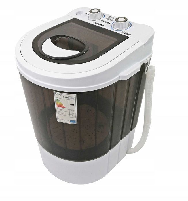 Mini Pralka Wirówka Domowo Turystyczna 4kg +1,5kg Przenośna Działkę