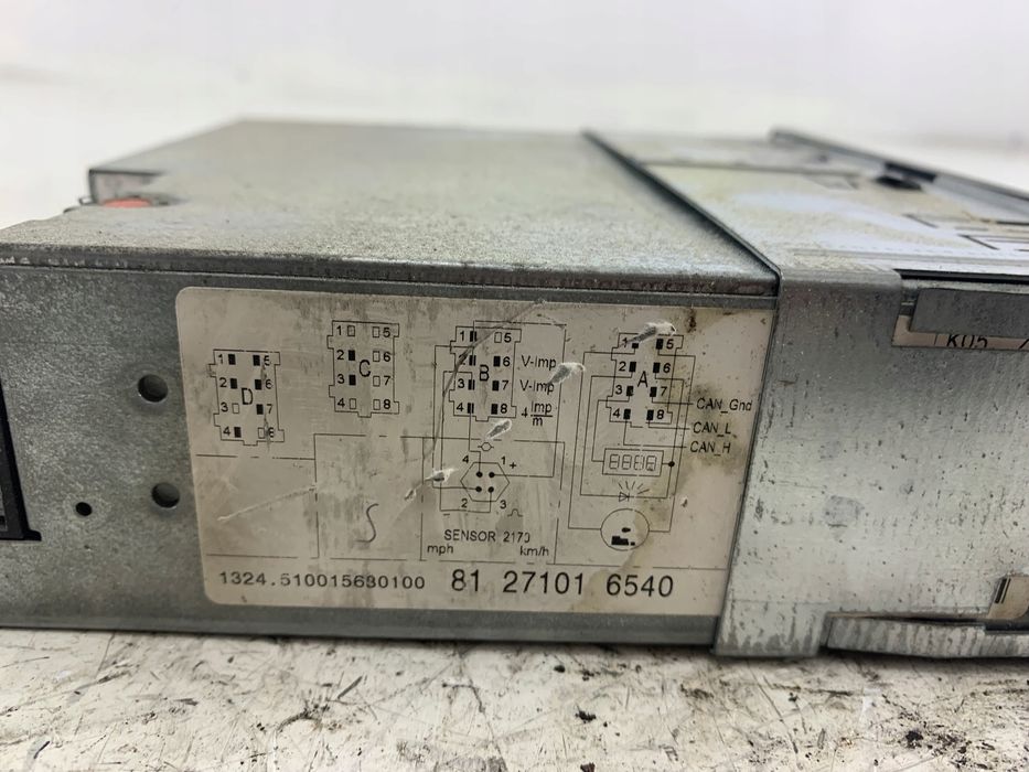 man tga 460 tgs tgx tgl tachograf