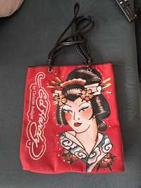 Ed hardy torebka na ramię geisha y2k