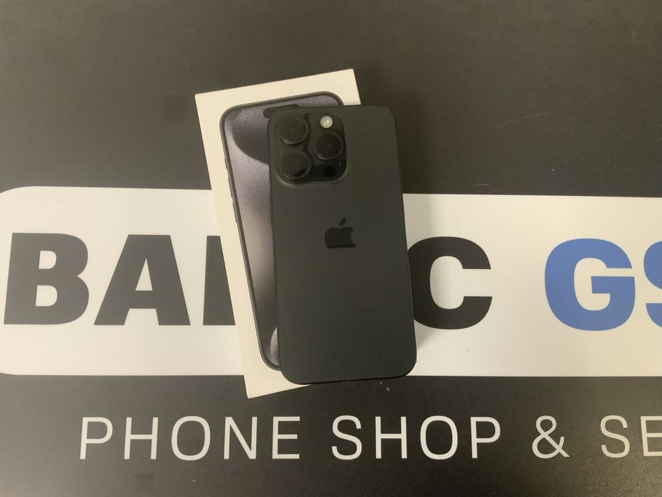 Sklep ladny Apple Iphone 15 Pro 128Gb black bateria 89%