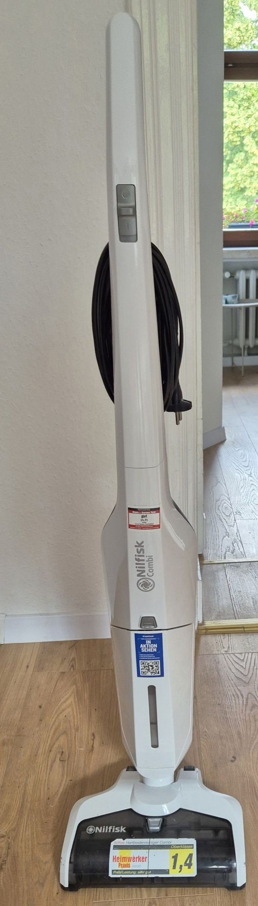 Nilfisk Combi – odkurzacz i mop