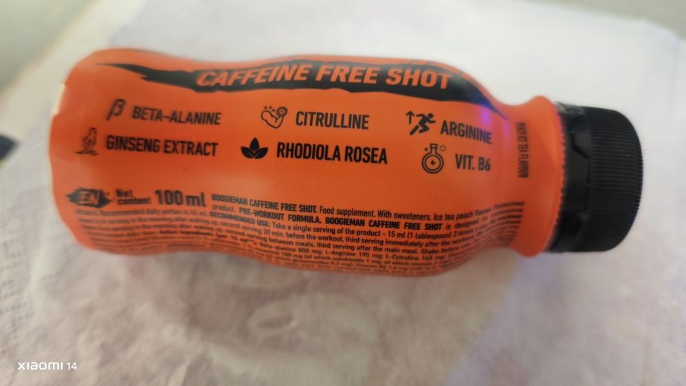 Przedtreningówka TREC® 3* Boogieman shot 100ml, pre-workout stack