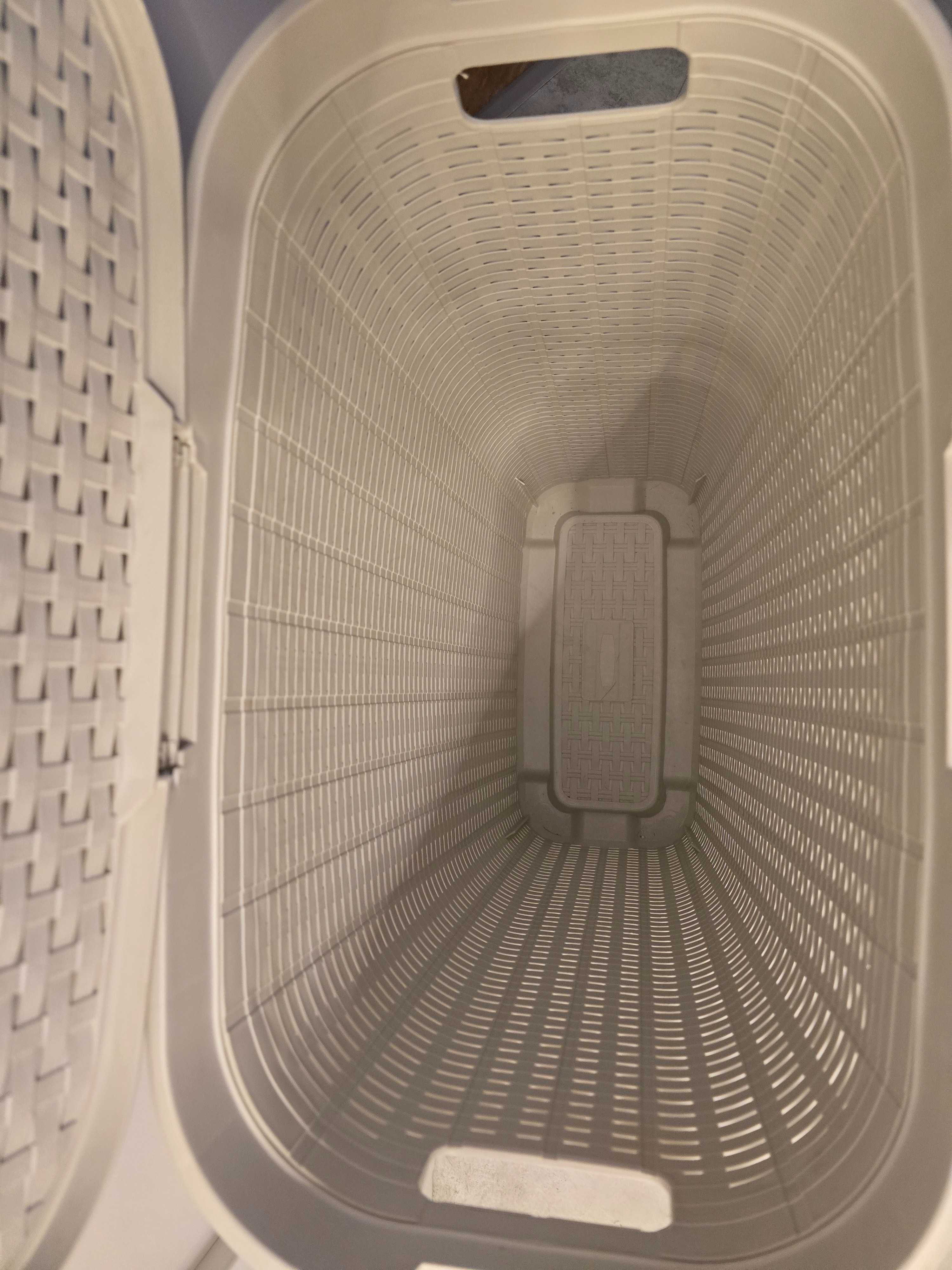 Wąski kosz na pranie Curver "rattan"