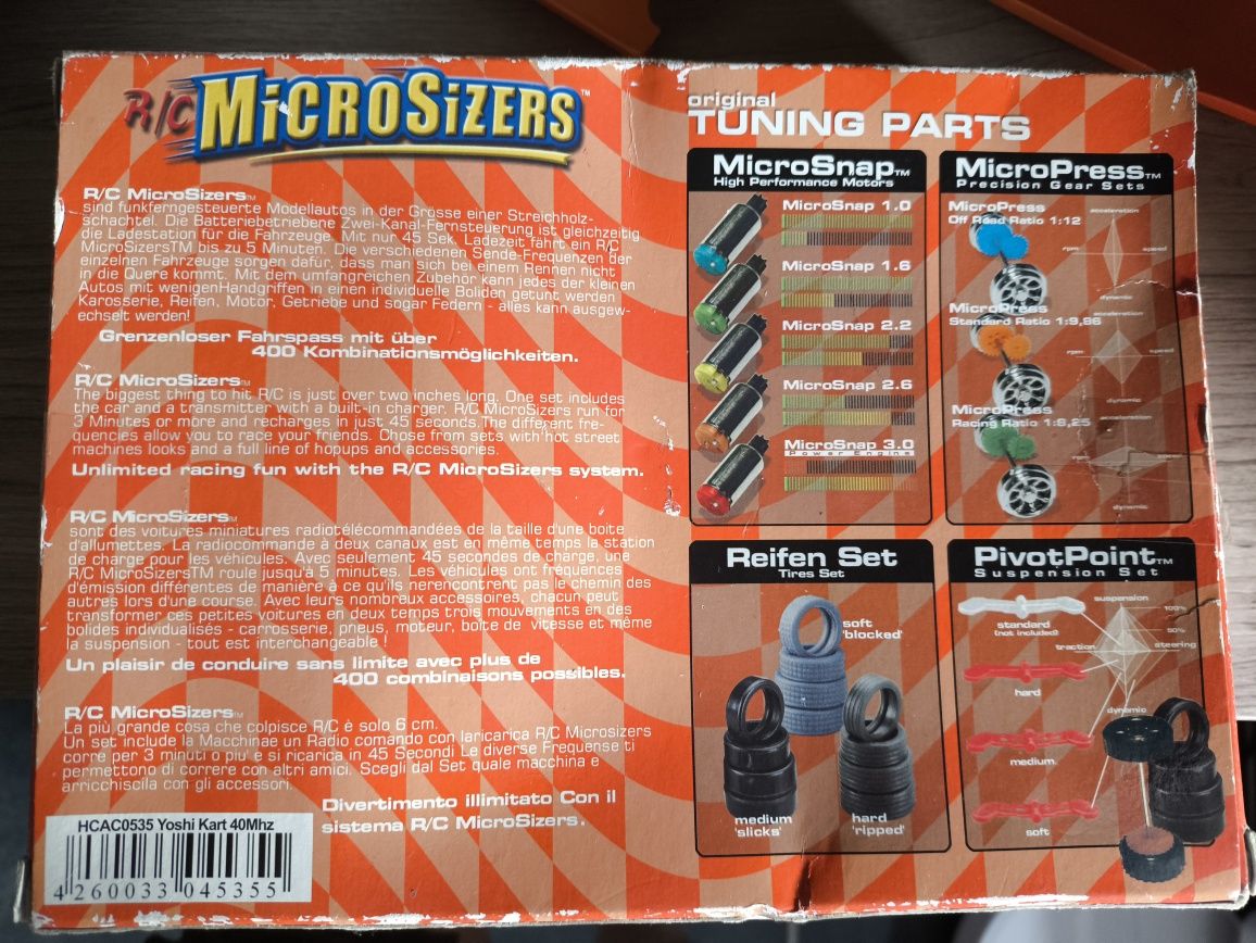 Micro Sizers Mario kart
