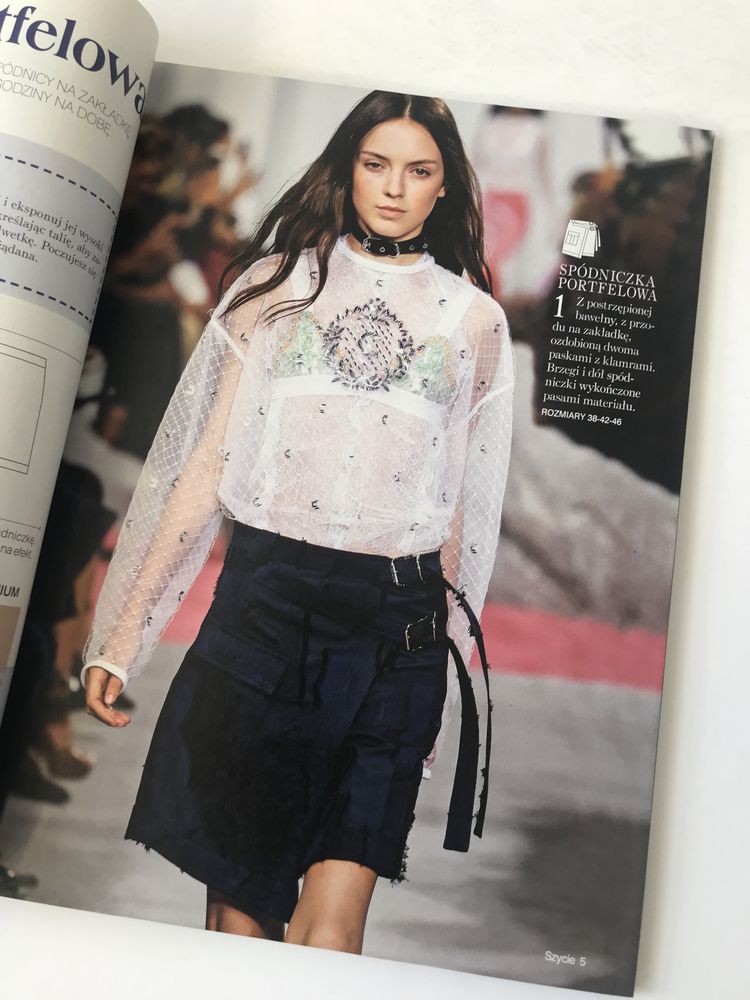 Magazyn Szycie - 2/2017 - Jak Burda. Wykroje