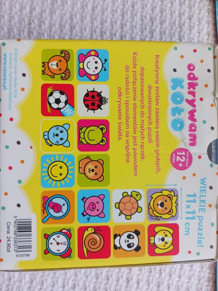 Puzzle Czu Czu Odkrywam Koło