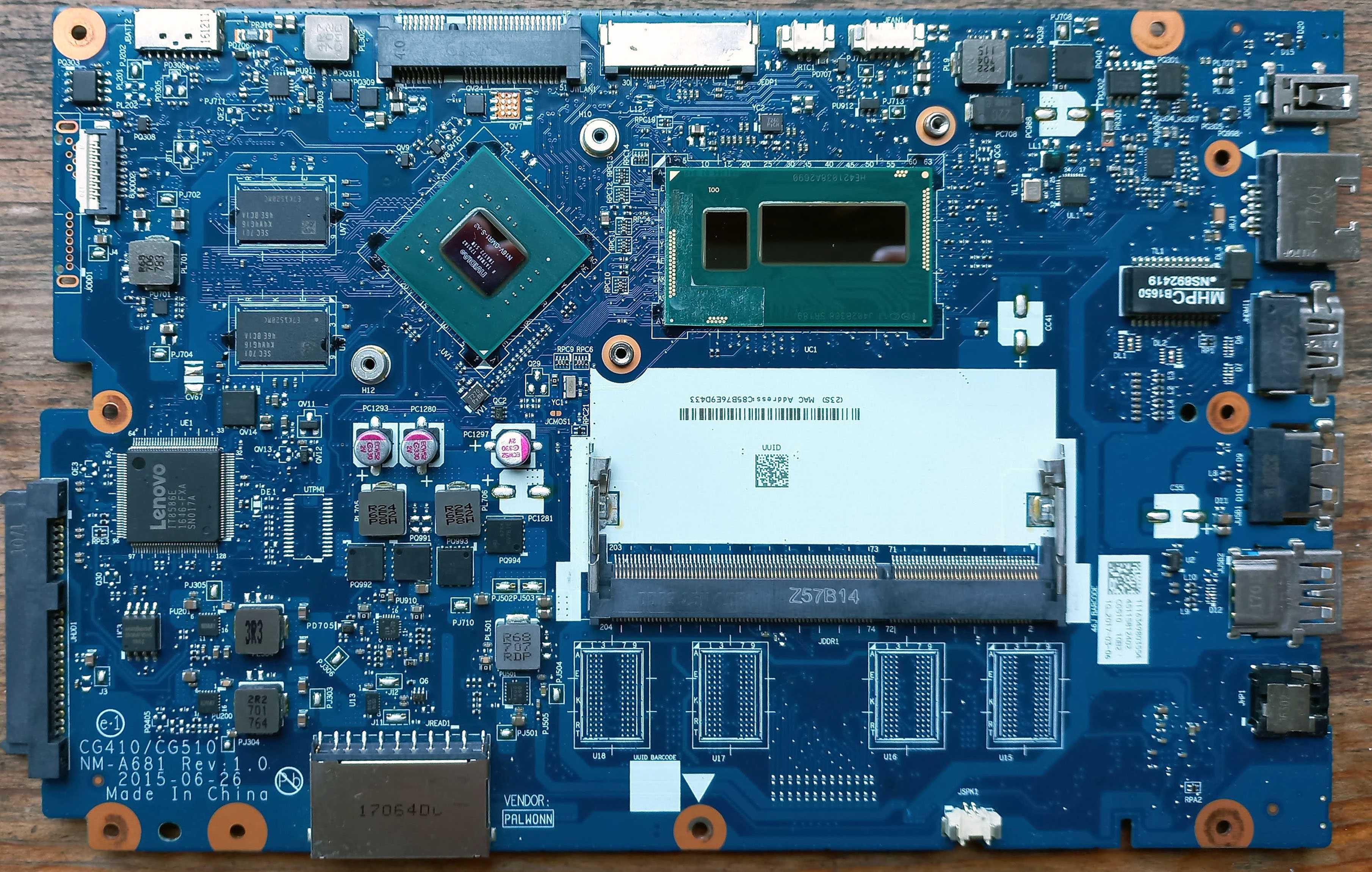 Ноутбук Lenovo 100-15IBD, 100-15IBY по запчастям.