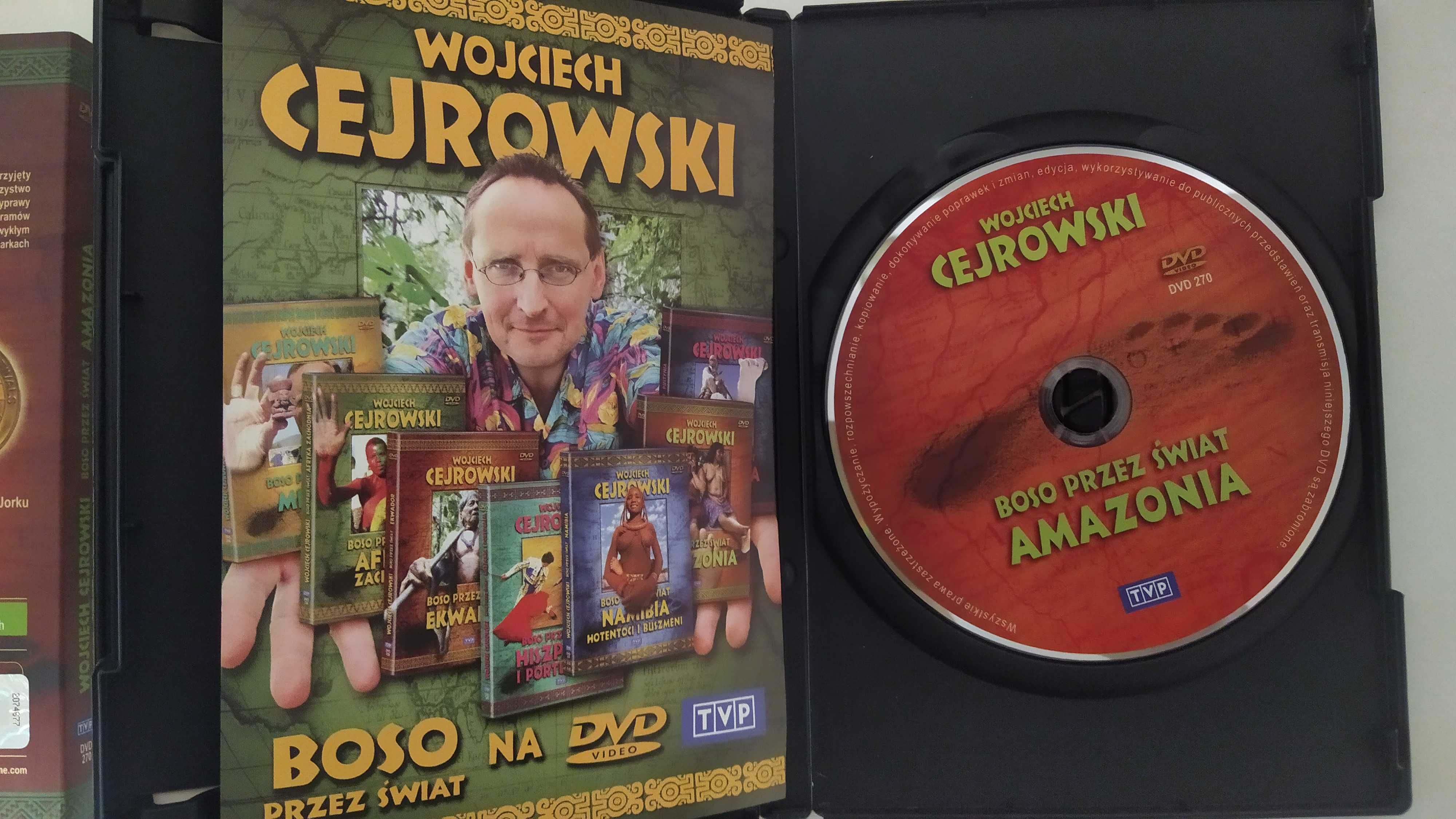 Wojciech Cejrowski Boso przez Świat Amazonia DVD