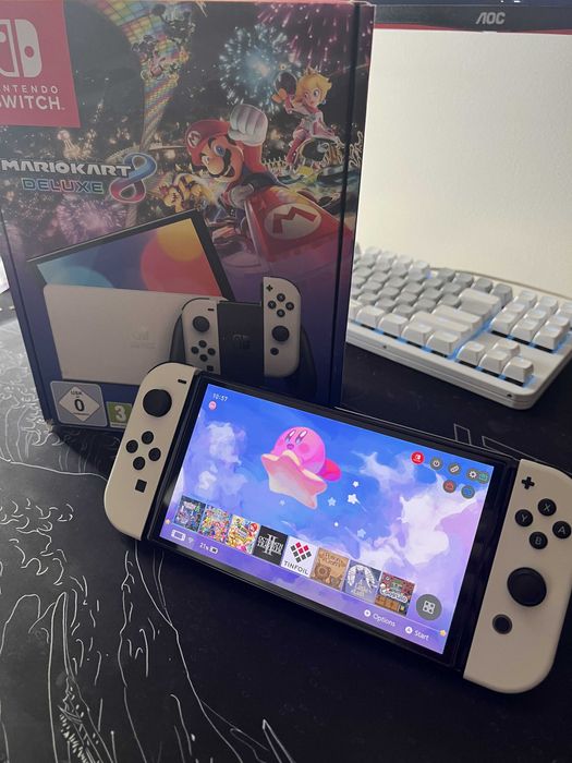 Nintendo Switch OLED Modchip Picofly + Karta SD + Atmosphere dualboot