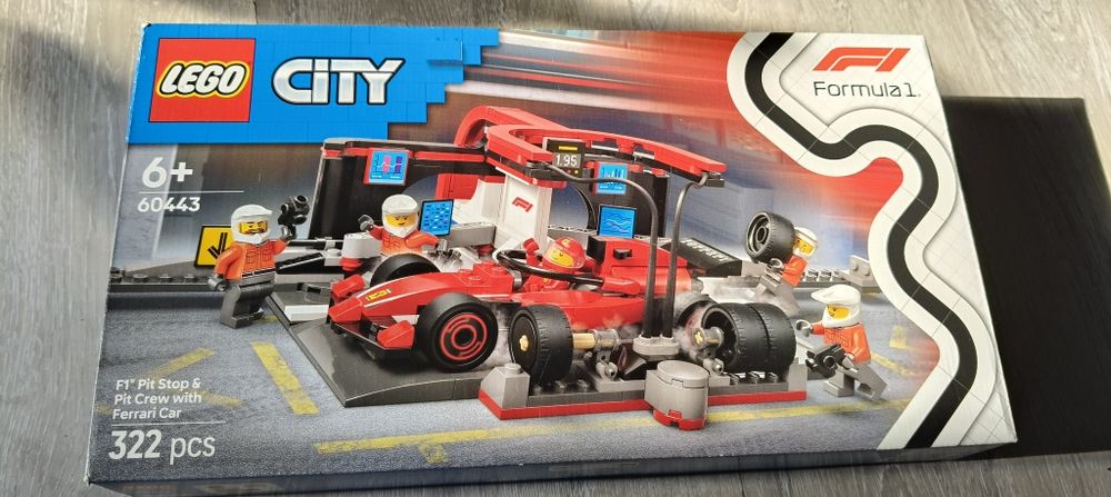 LEGO formuła1 pit stop