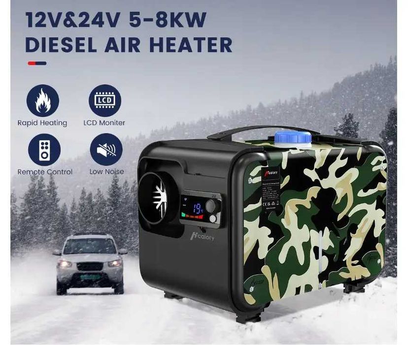 Дизельний обігрівач, автономка WEBASTO 5 кВт отопитель для машини