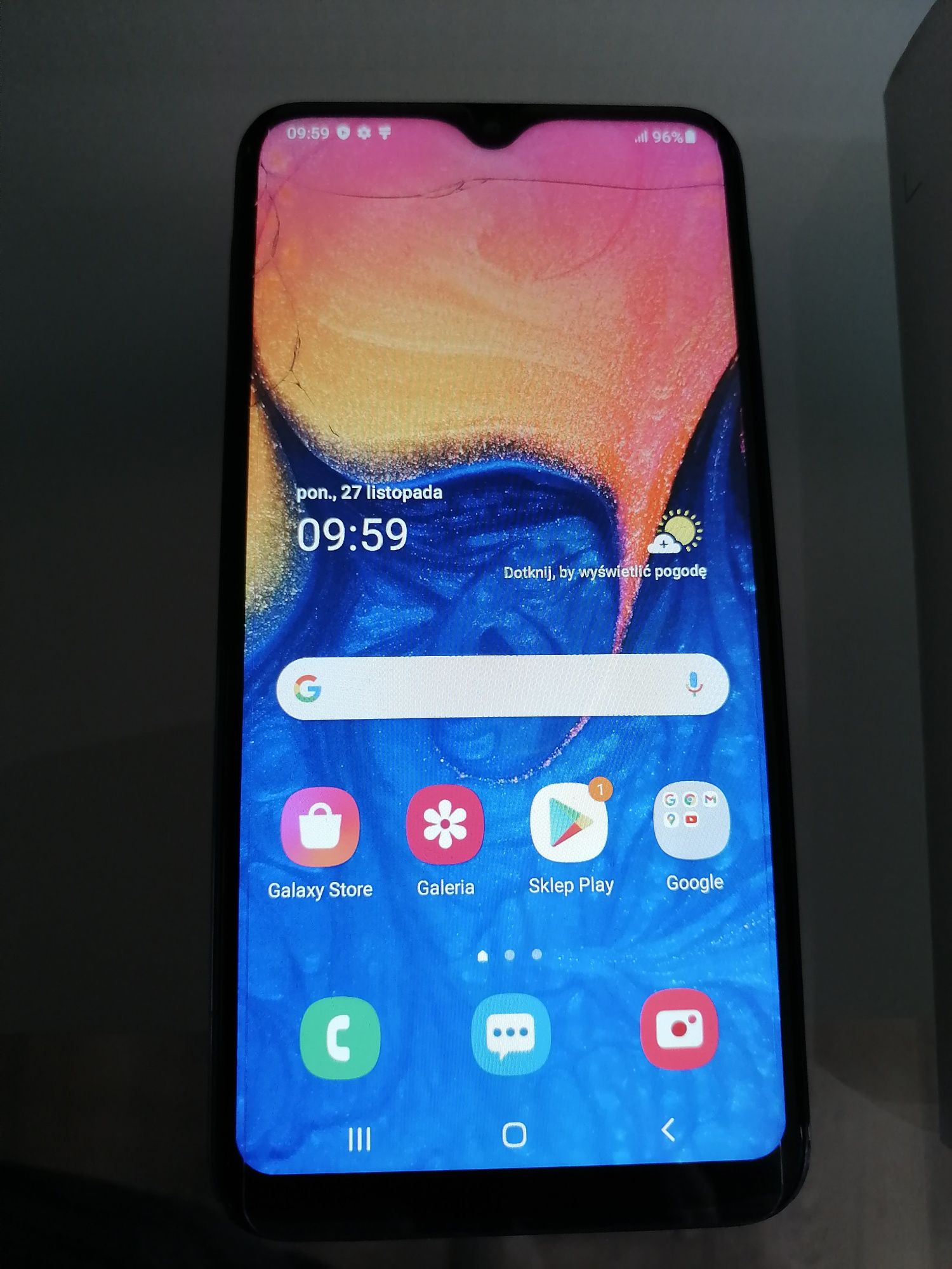 Samsung Galaxy A10 szary