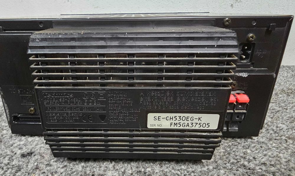 Wzmacniacz stereo Technics SE-CH530, sprawny, wysyłka 0 zł