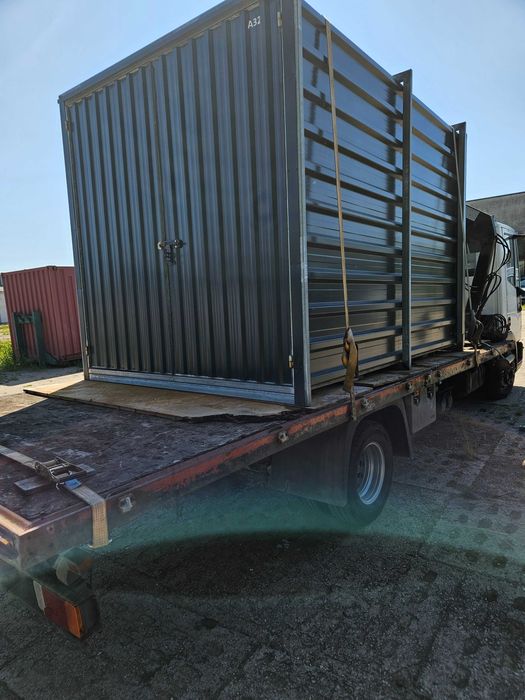 Kontener Morski 40 HC Transport Nowogard Rozładunek