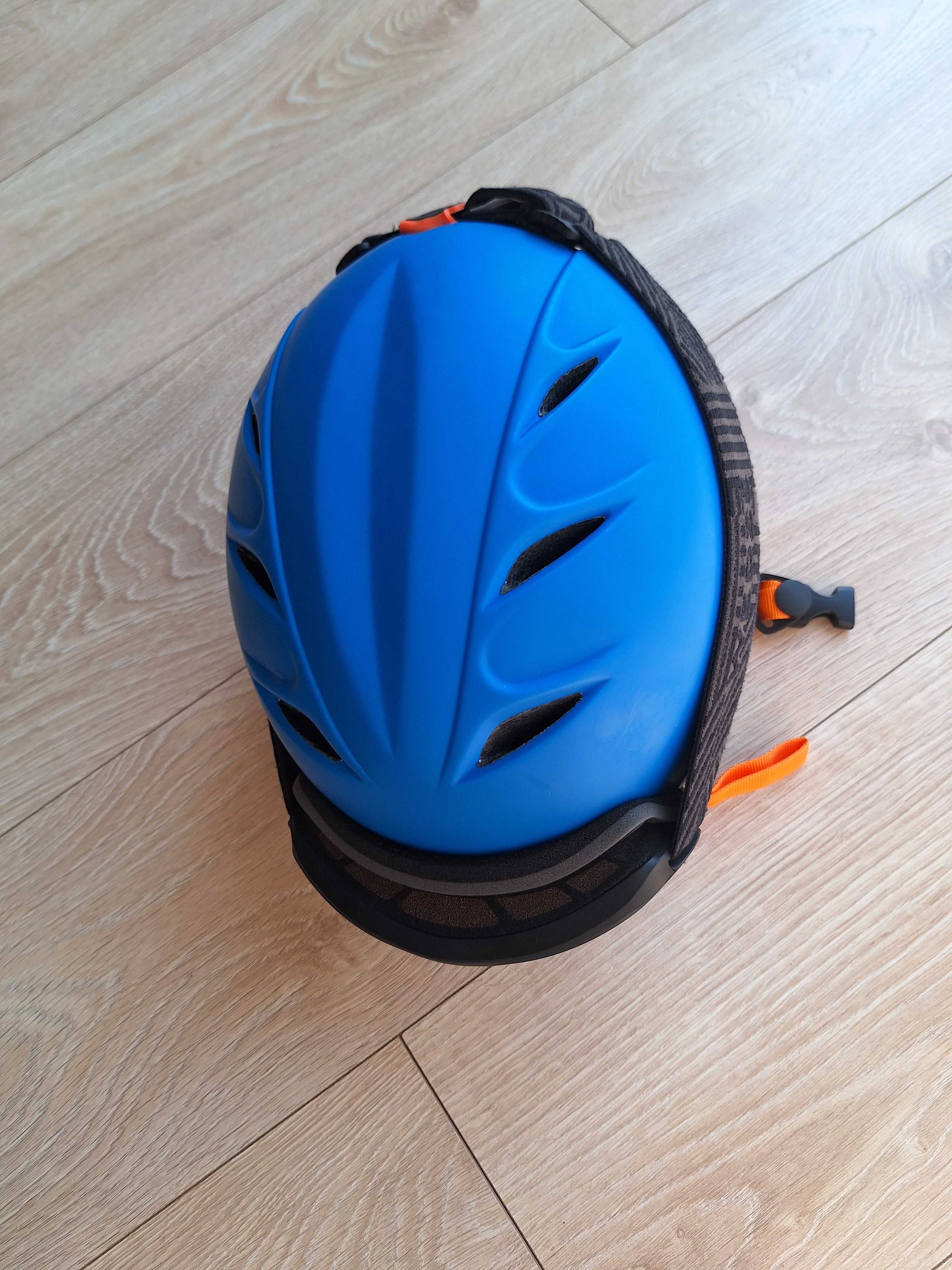 kask narciarski_roz. M /53-58cm/ + gogle w komplecie