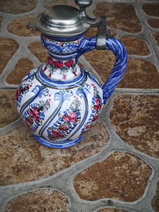 Oryginalny ceramiczny dzbanek Keck z pokrywką