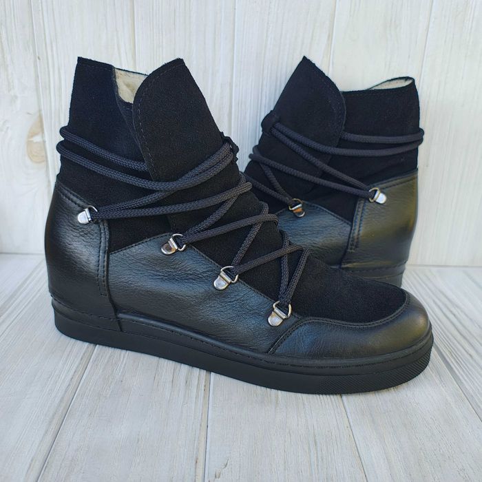 Зимові черевики Billi Bi шкіра Данія 41р ботинки