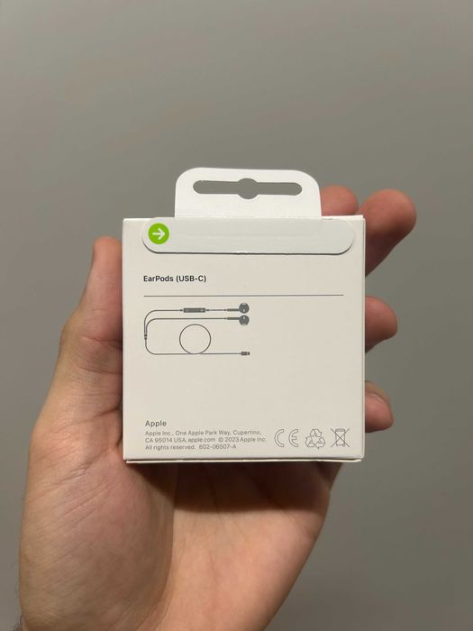 Навушники Apple Earpods USB-C провідні еарподс для iphone Type-C