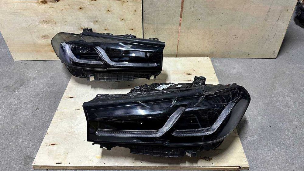 Оптика Фары Фара Фари Bmw 5 G30 Чорні 5/M5 F90 Adaptive Shadow Line